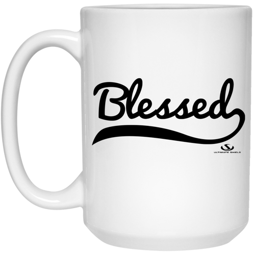 Blessed 15 oz. White Mug