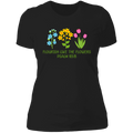 Flourish like the flowers Ladies' Boyfriend T-Shirt