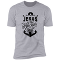 JESUS IS THE ANCHOR OF MY SOUL  Premium Short Sleeve T-Shirt