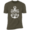 ANCHORED IN FAITH Premium Short Sleeve T-Shirt