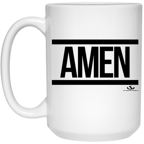 AMEN 15 oz. White Mug