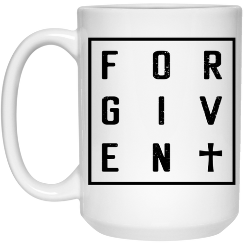 Forgiven15 oz. White Mug
