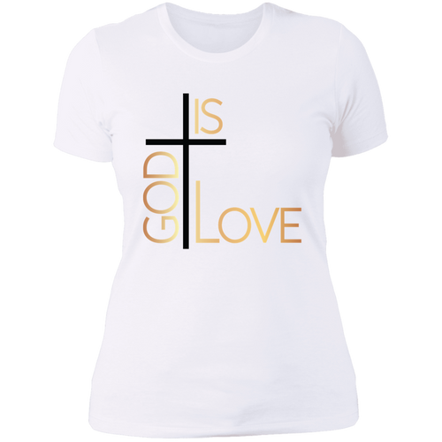 Go is love Ladies' Boyfriend T-Shirt