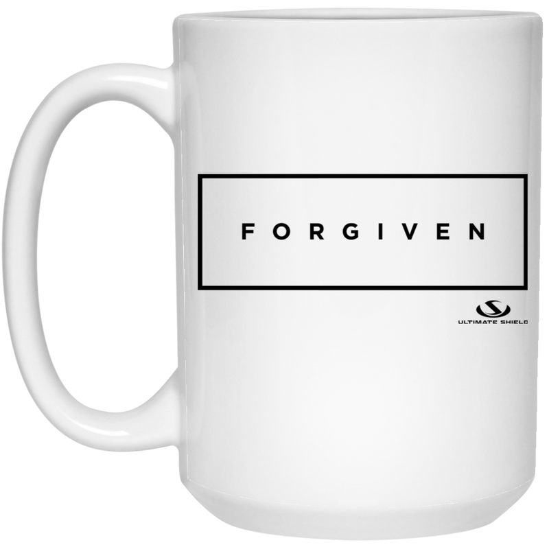 FORGIVEN 15 oz. White Mug