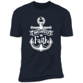 ANCHORED IN FAITH Premium Short Sleeve T-Shirt