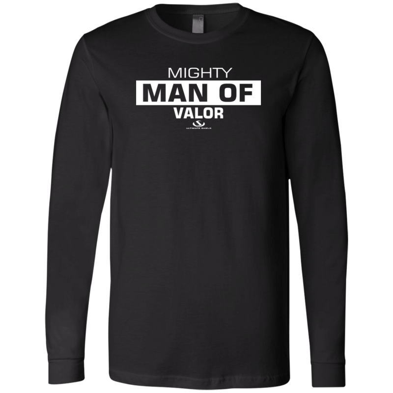 MIGHTY MAN OF VALOR  Men's Jersey LS T-Shirt