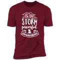 BE THE STORM POWERFUL AND UNWAVERING Premium Short Sleeve T-Shirt