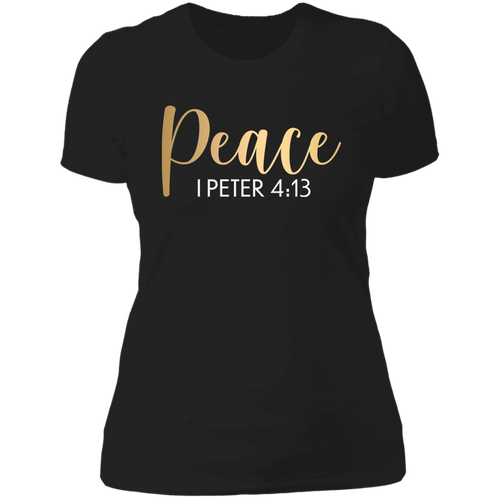 Peace Ladies' Boyfriend T-Shirt