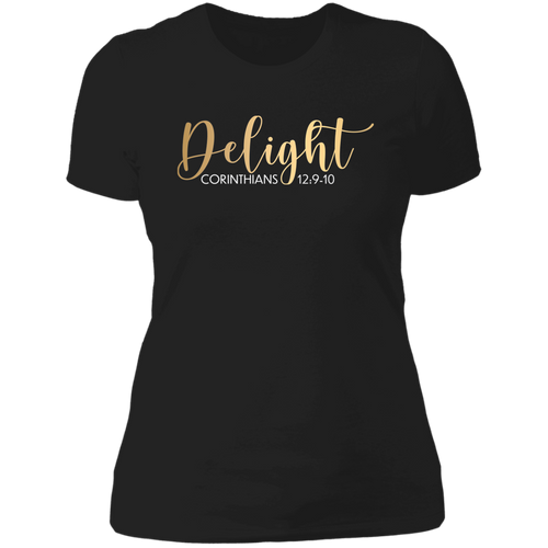 Delight Ladies' Boyfriend T-Shirt