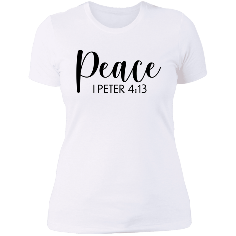 Peace Ladies' Boyfriend T-Shirt