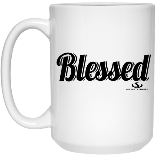 Blessed 15 oz. White Mug