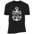 ANCHORED IN FAITH Premium Short Sleeve T-Shirt