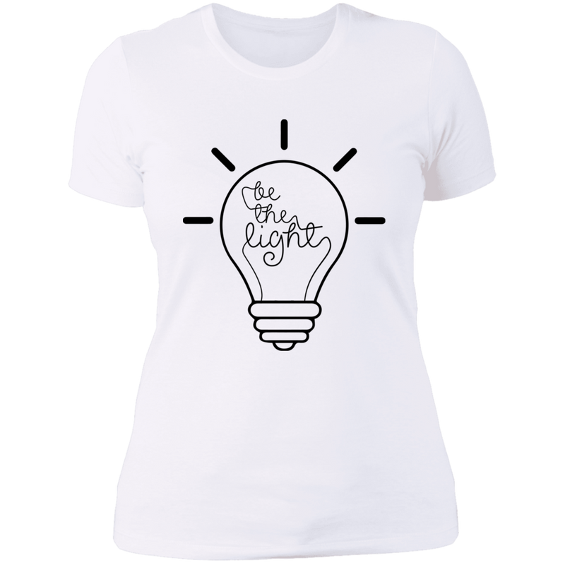 Be the light Ladies' Boyfriend T-Shirt