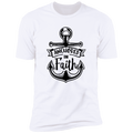 ANCHORED IN FAITH Premium Short Sleeve T-Shirt