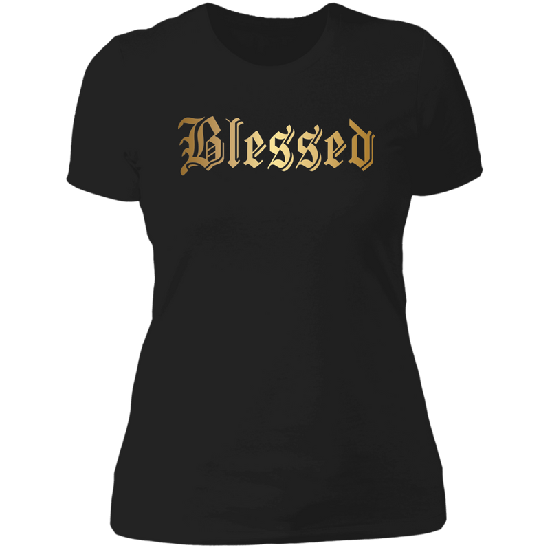 Blessed Ladies' Boyfriend T-Shirt