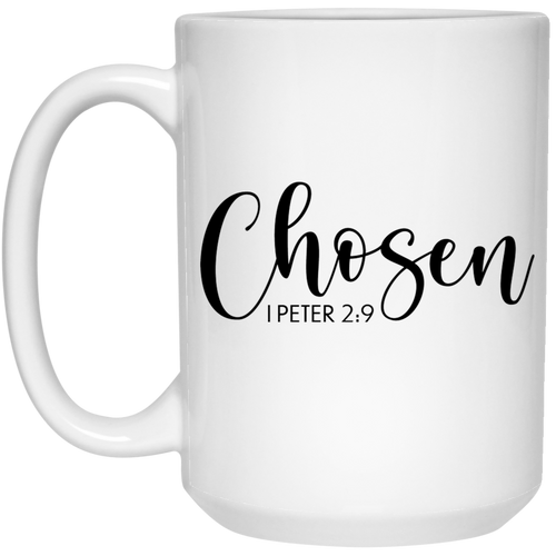 Chosen 15 oz. White Mug