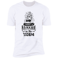 THERE'S A BLESSING IN THE STORM Premium Short Sleeve T-Shirt