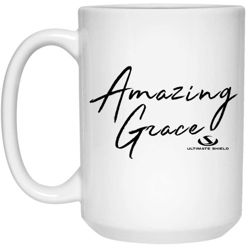 Amazing Grace 15 oz. White Mug