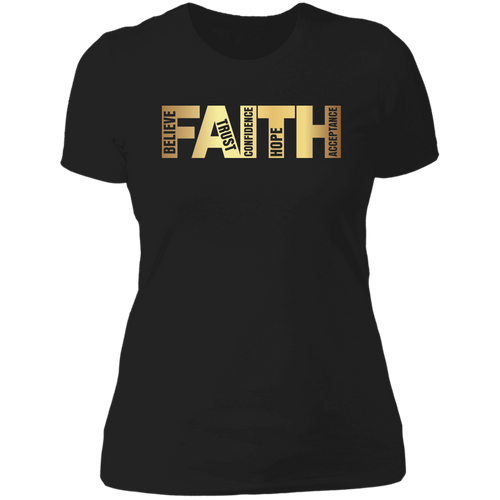 Faith Ladies' Boyfriend T-Shirt