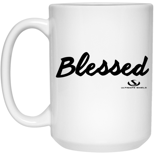 Blessed 15 oz. White Mug