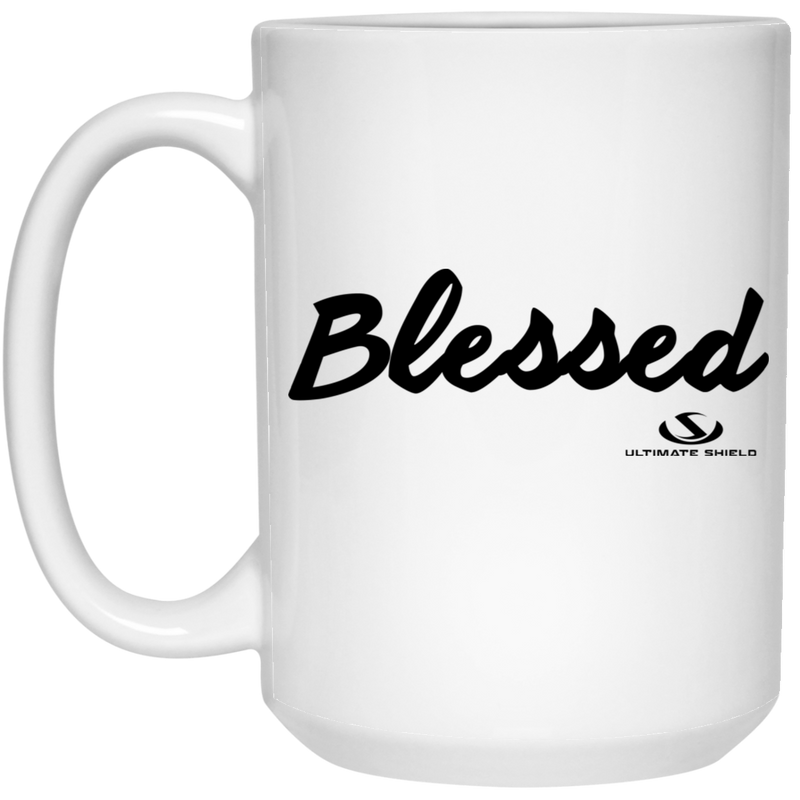 Blessed 15 oz. White Mug