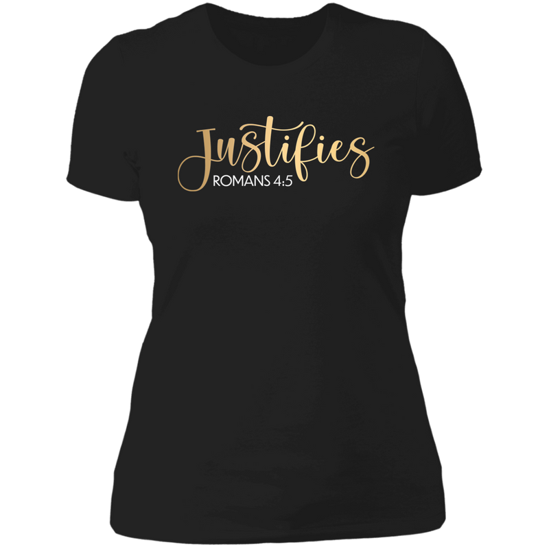 Justifies Ladies' Boyfriend T-Shirt