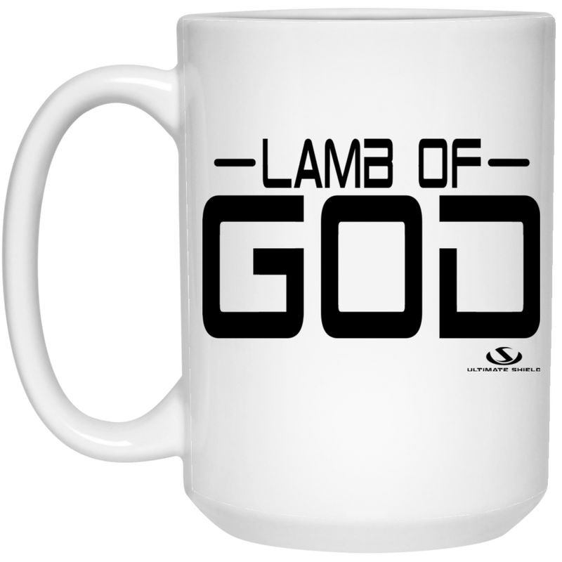 LAMB OF GOD 15 oz. White Mug