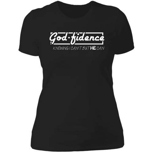 God tidence Ladies' Boyfriend T-Shirt