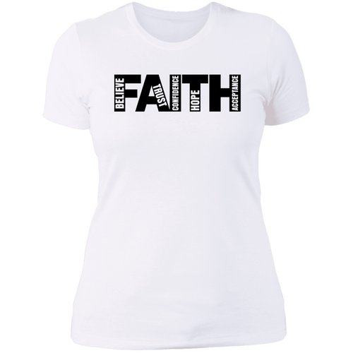 Faith Ladies' Boyfriend T-Shirt