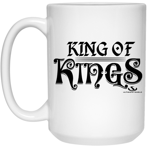 KING OF KINGS 15 oz. White Mug