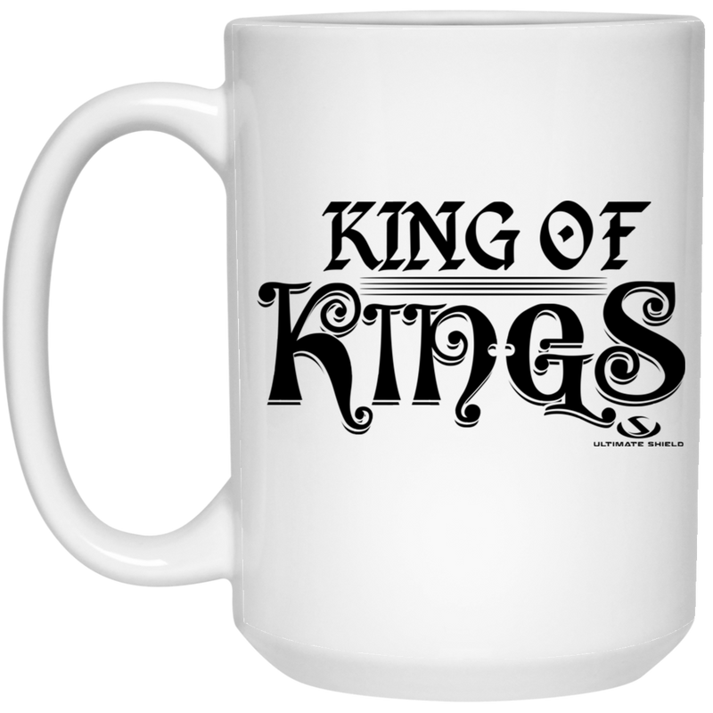 KING OF KINGS 15 oz. White Mug