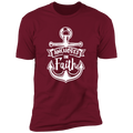 ANCHORED IN FAITH Premium Short Sleeve T-Shirt