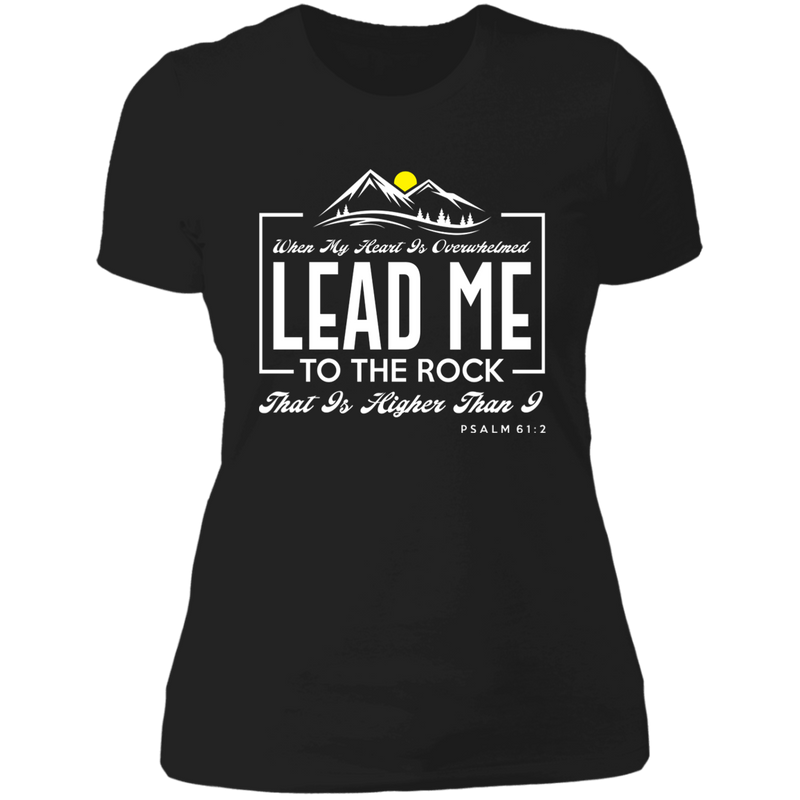 Lead Me To The Rock Ladies' Boyfriend T-Shirt