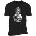 THERE'S A BLESSING IN THE STORM Premium Short Sleeve T-Shirt