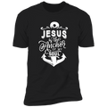 JESUS IS THE ANCHOR OF MY SOUL Premium Short Sleeve T-Shirt