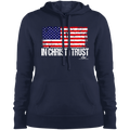 IN CHRIST I TRUST Ladies' Pullover Hooded Sweatshirt