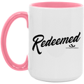 REDEEMED 15oz. Accent Mug