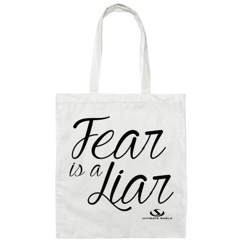 FEAR IS A LIAR Canvas Tote Bag