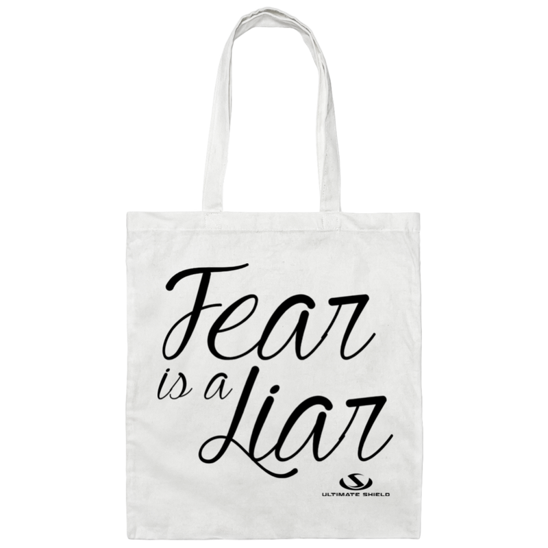 FEAR IS A LIAR Canvas Tote Bag