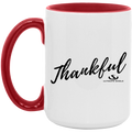 THANKFUL 15oz. Accent Mug