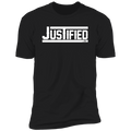 JUSTIFIED  Premium Short Sleeve T-Shirt