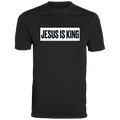 JESUS IS KING  Men's Moisture-Wicking Tee