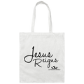 JESUS REIGNS Canvas Tote Bag