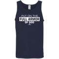PUT ON THE FULL ARMOR OF GOD  Cotton Tank Top 5.3 oz.