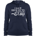 I HAVE DECIDED TO FOLLOW JESUS  Ladies' Pullover Hooded Sweatshirt
