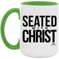 SEATED WITH CHRIST 15oz. Accent Mug