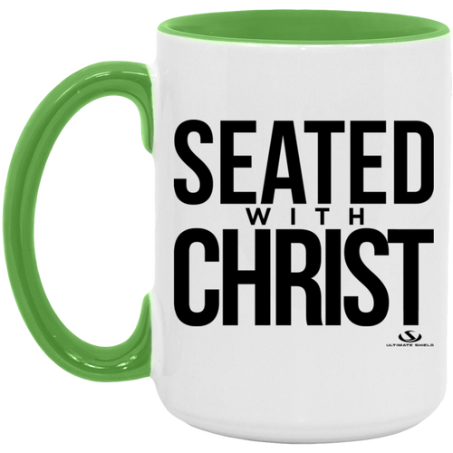 SEATED WITH CHRIST 15oz. Accent Mug