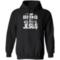 I AM REDEEMED BY THE BLOOD OF JESUSPullover Hoodie