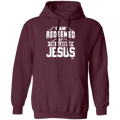 I AM REDEEMED BY THE BLOOD OF JESUSPullover Hoodie