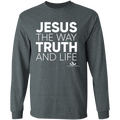 JESUS THE WAY  LS T-Shirt 5.3 oz.